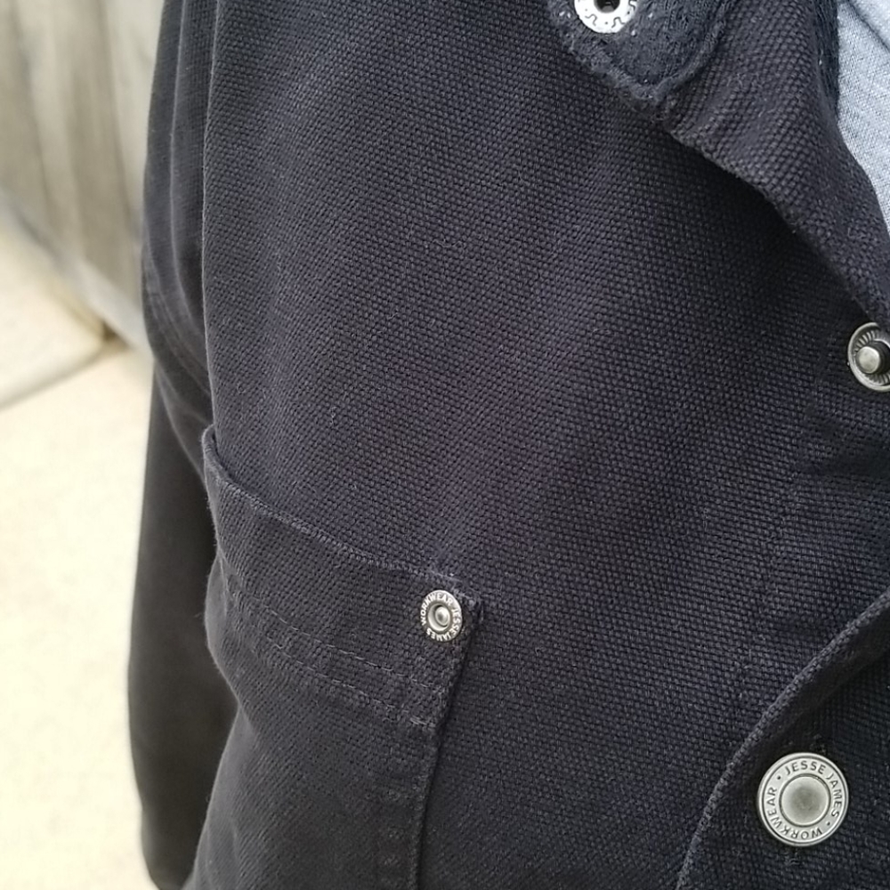 Jesse James Workwear Jacket with Harley Eagle - Picture 5 of 10